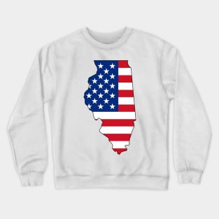 Illinois USA Crewneck Sweatshirt